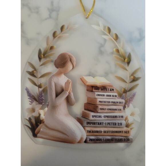 South Lisa I AM Ornament Ships Next Day New With Gift Box - Picture 4 of 6